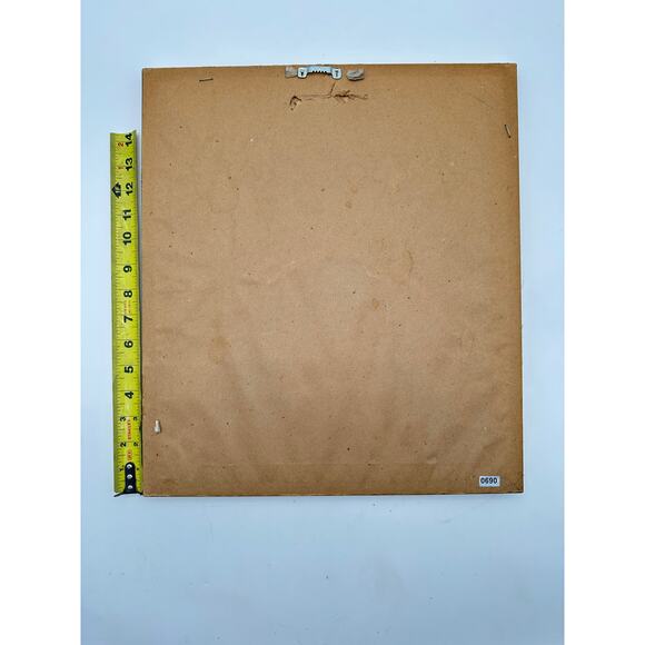 S. Holden Achimenes Longiflora signed Botanical Print 16" x14” glass floral Art - Picture 7 of 16